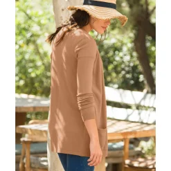 Trui En Vest<Blancheporte Vest met kasjmiertouch hazelnootbruin