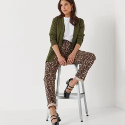 Trui En Vest<Blancheporte Vest met kasjmiertouch kaki