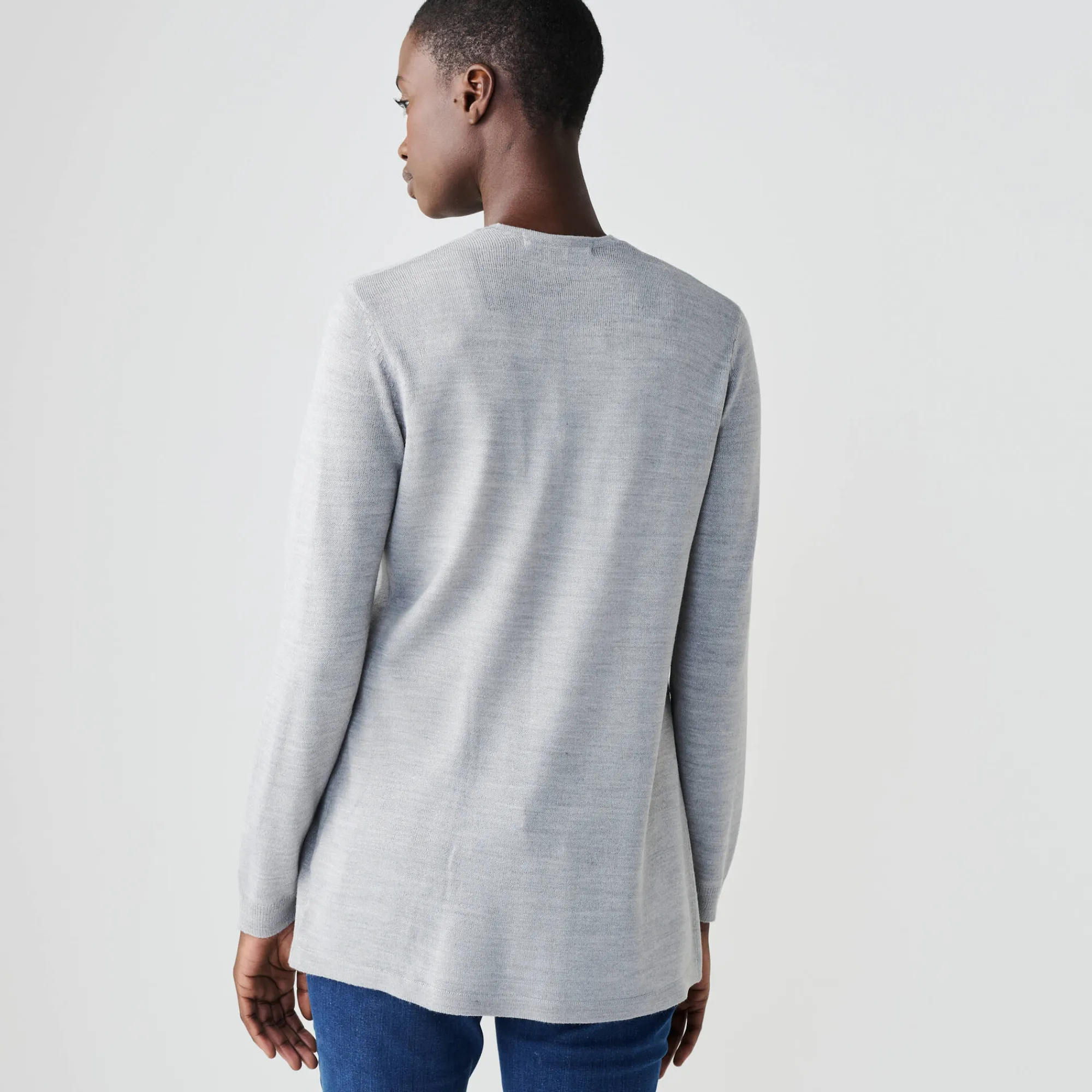 Trui En Vest<Blancheporte Vest met kasjmiertouch chiné grijs