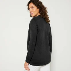 Trui En Vest<Blancheporte Vest met kasjmiertouch zwart