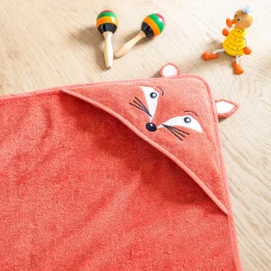 Badjas|Handdoek En Badlaken Kids<Colombine des petits Vos babybadcape saffraangeel