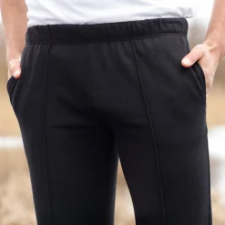 Broek<Blancheporte Vrijetijdsbroek in molton zwart