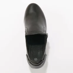 Derby's En Mocassins|Schoenen<Blancheporte Wandelschoenen met rits - comfortabele breedte zwart