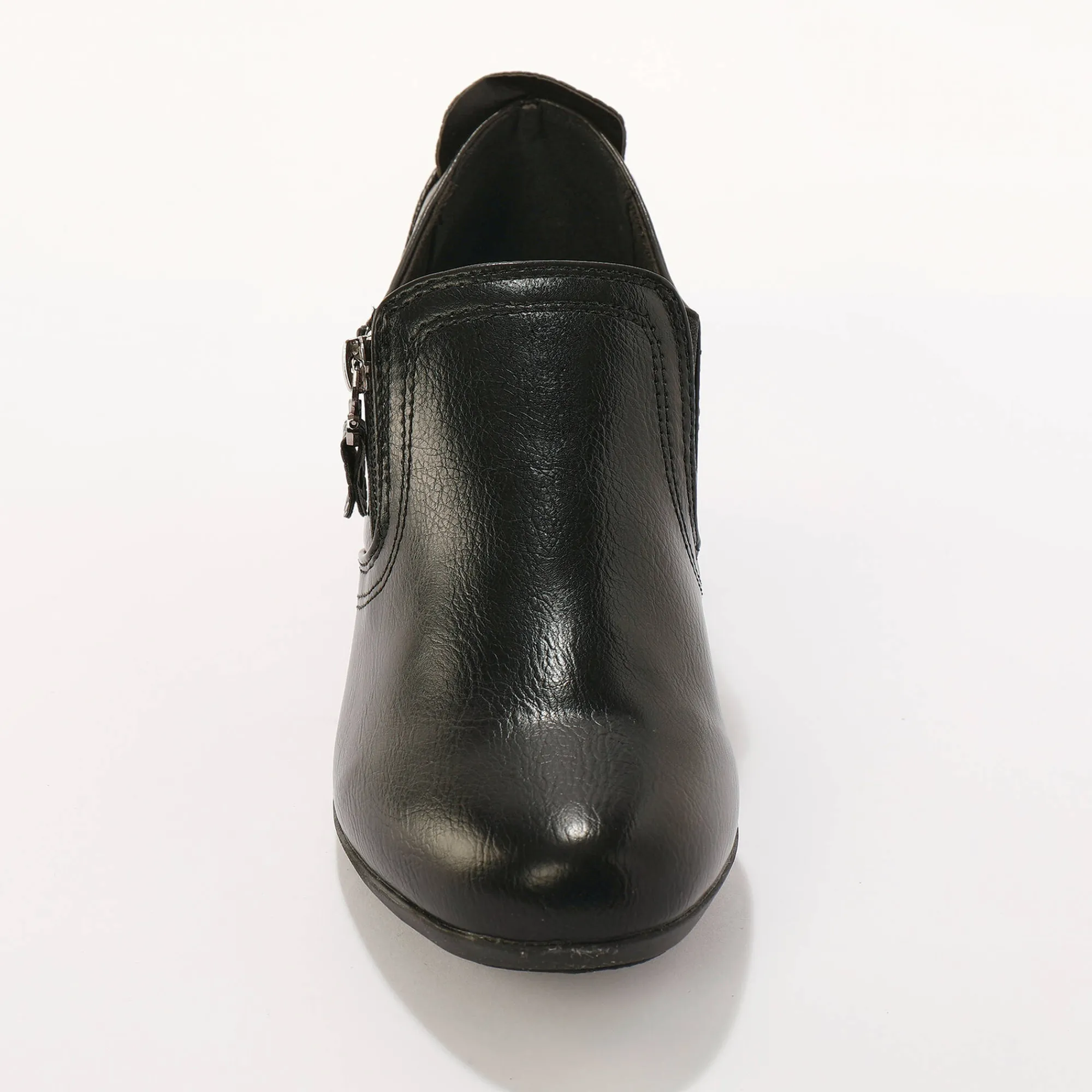Derby's En Mocassins|Schoenen<Blancheporte Wandelschoenen met rits - comfortabele breedte zwart