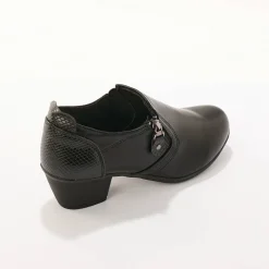 Derby's En Mocassins|Schoenen<Blancheporte Wandelschoenen met rits - comfortabele breedte zwart