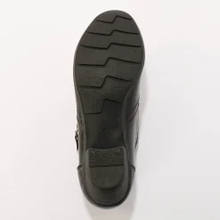 Derby's En Mocassins|Schoenen<Blancheporte Wandelschoenen met rits - comfortabele breedte zwart