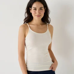 Thermisch Ondergoed<Blancheporte Warm topje met 'tweede huid'-effect ivoorkleur