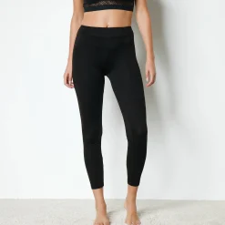 Thermisch Ondergoed<Blancheporte Warme legging in jerseytricot zwart