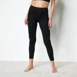 Thermisch Ondergoed<Blancheporte Warme legging in jerseytricot zwart