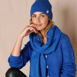 Accessoires En Juwelen<Blancheporte Warme sjaal blauw