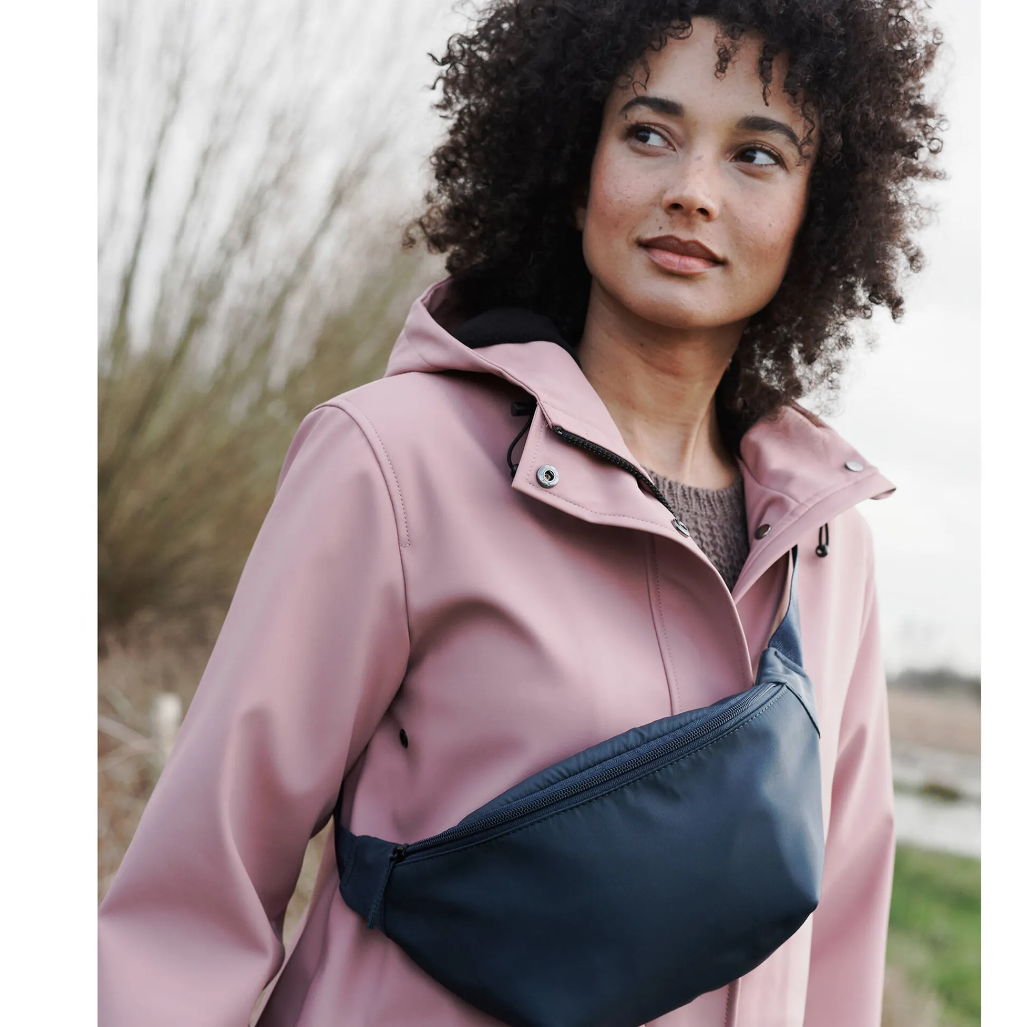 Accessoires|Accessoires En Juwelen<Blancheporte Waterdicht bananentasje in gerecycleerde polyamide(**) marineblauw