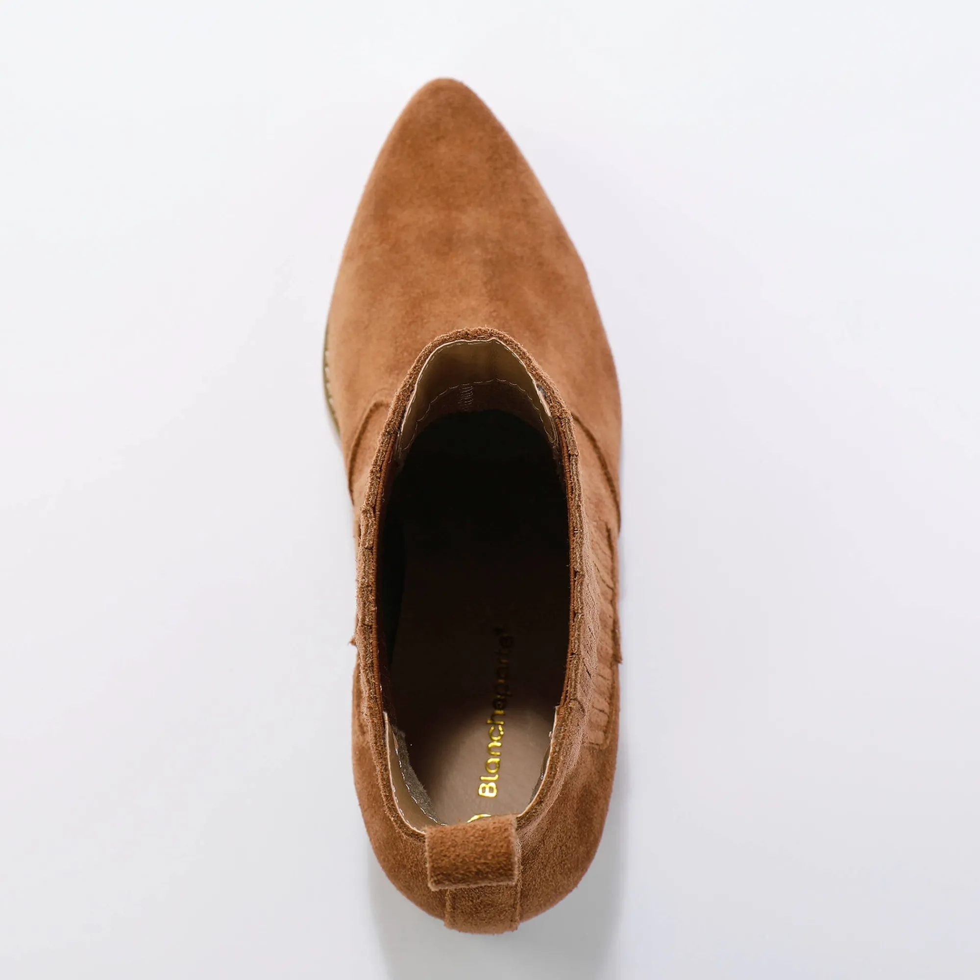 Bottines En Boots|Schoenen<Blancheporte Westernboots, leer honing
