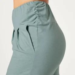 Broek<Blancheporte Yogabroek in tricot met comfortabel model watergroen