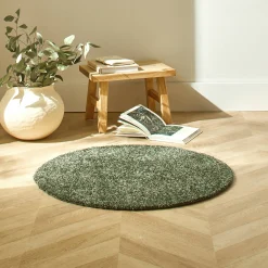 Tapijt<Blancheporte Zacht en comfortabel tapijtje eucalyptus