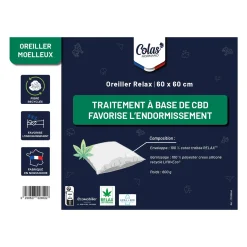 Hoofdkussen<Blancheporte Zacht relax hoofdkussen wit