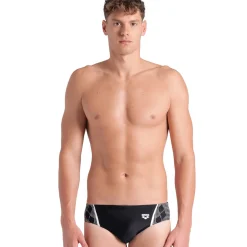 Zwembroek<Arena Zwemslip Graphic ® zwart / wit